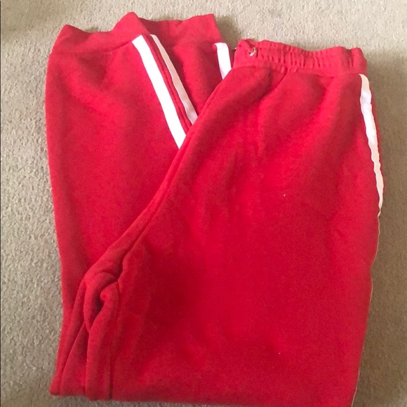 Windsor Red Stripped Joggers